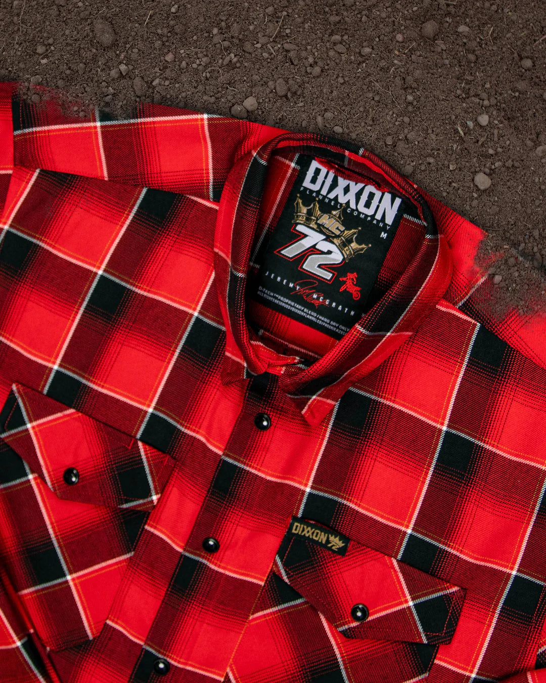 Dixxon Mens McGrath 90's Flannel