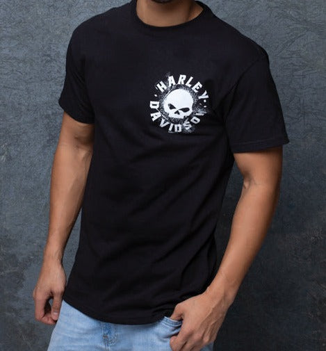 Harley-Davidson® Men's Status Short Sleeve Tee - Black