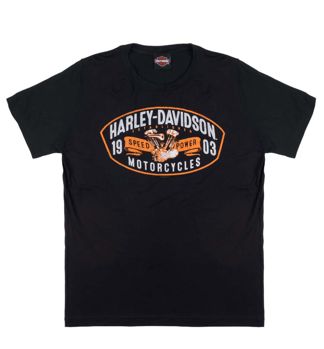 Harley-Davidson® Men's Forebear Short Sleeve Tee - Black