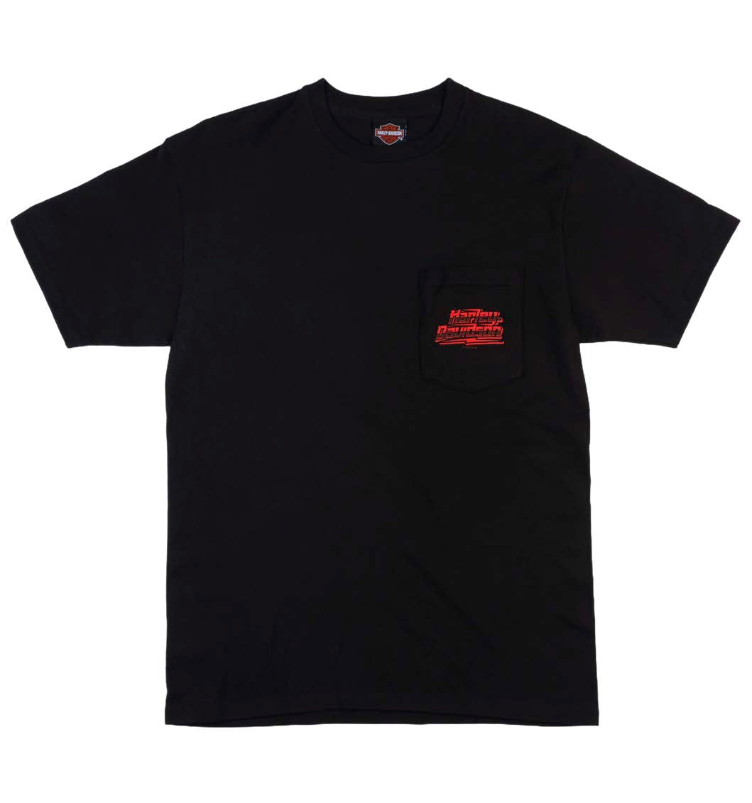 Harley-Davidson® Men's Slant Short Sleeve tee - Black