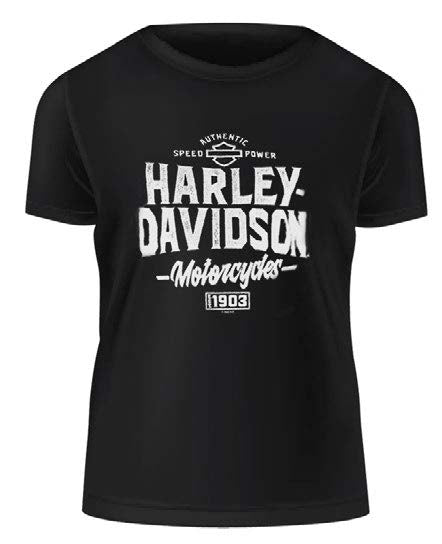 Harley-Davidson® Men's Brawn Short Sleeve Tee - Black
