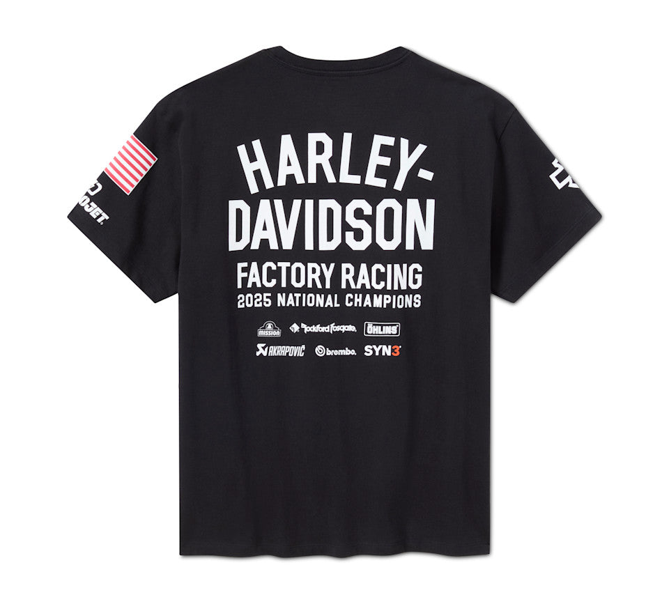 Harley-Davidson® Men's H-D Championship Harley Black Tee