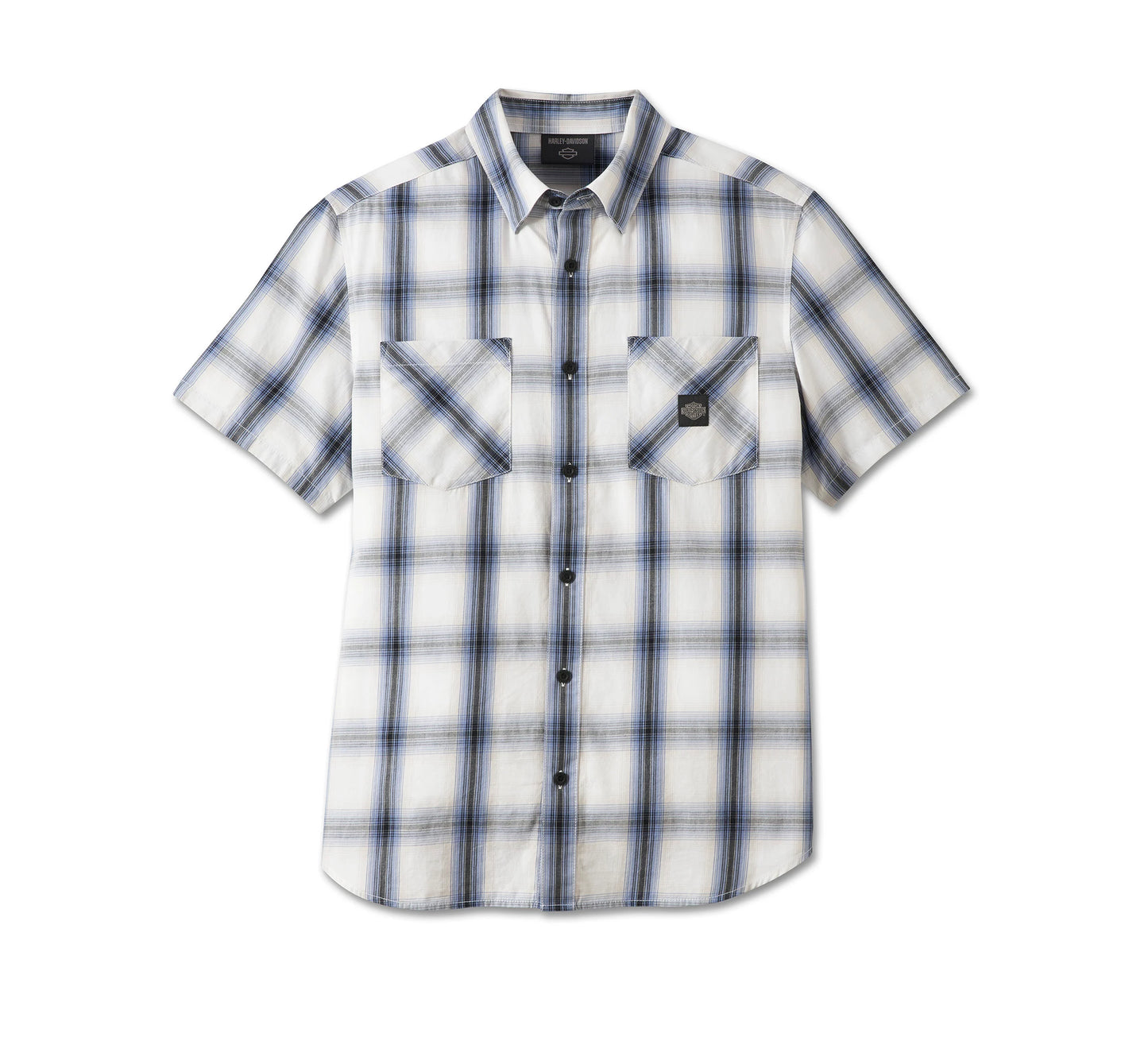 Harley-Davidson® Men's Forever Harley Shirt - Blue Plaid