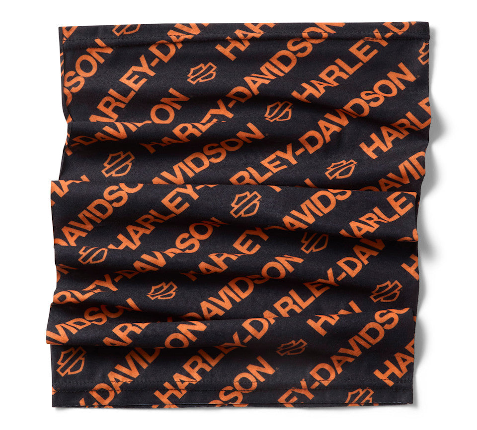 Harley-Davidson® Men's H-D TECH Gaiter Harley Black & Allover Print