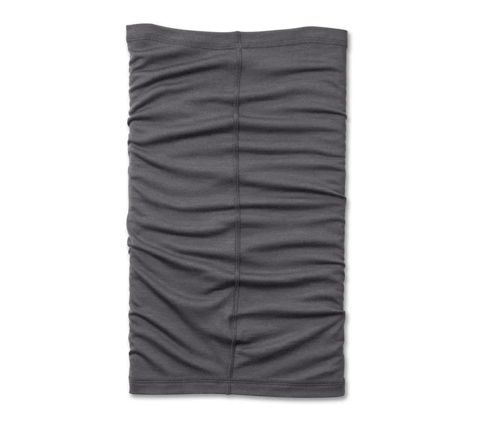 Bar & Shield Merino Neck Gaiter - Blackened Pearl