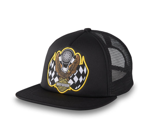Harley-Davidson® Trophy Bar & Shield® Adjustable Trucker Cap