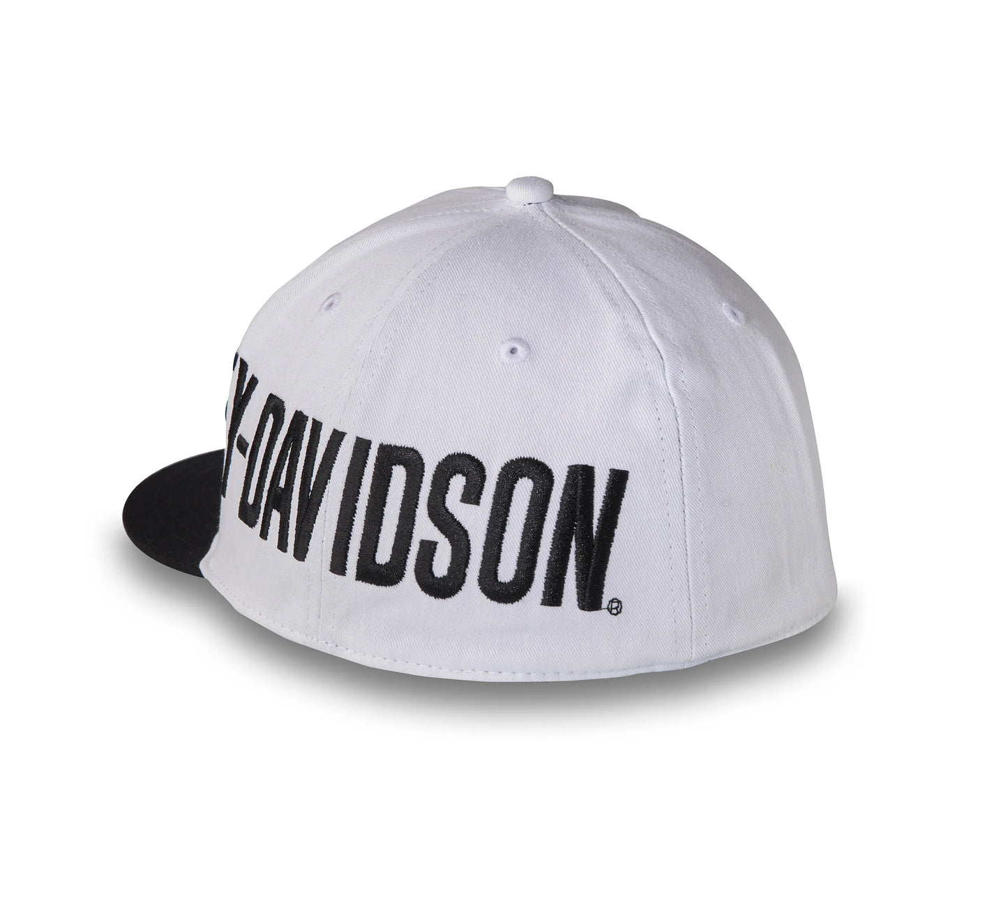 Harley-Davidson® Highside Fitted Cap - Bright White