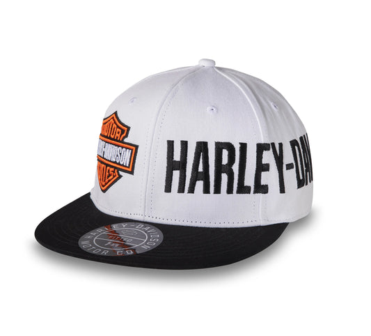 Harley-Davidson® Highside Fitted Cap - Bright White