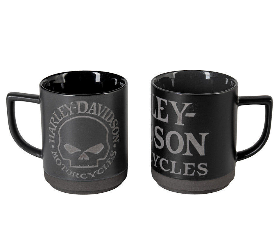 Harley-Davidson® Willie G Skull Mug Set