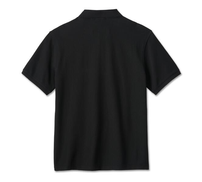 Harley-Davidson® Men's Bar & Shield Polo Shirt - Black