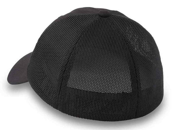 Harley-Davidson® Men's Oil Can Bar & Shield Stretch-Fit Baseball Cap