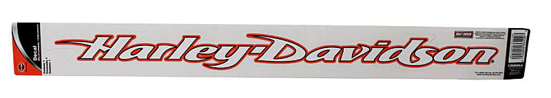 Harley-Davidson® Script Cut-To-Shape Windshield Decal 26" W