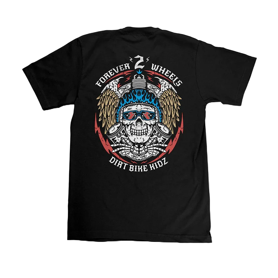 DBK Mens Forever Two Wheels Tee