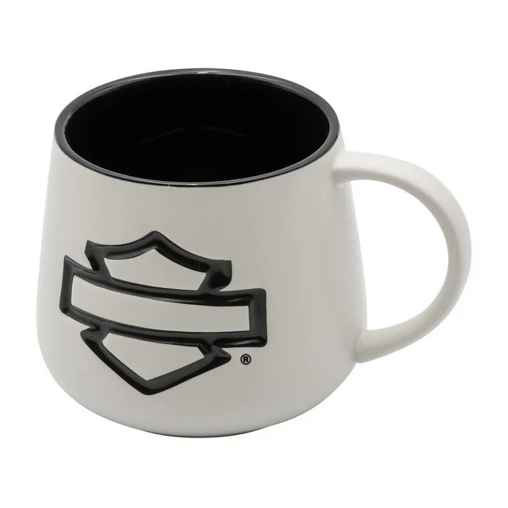 Harley-Davidson® Open Bar And Shield Mug White