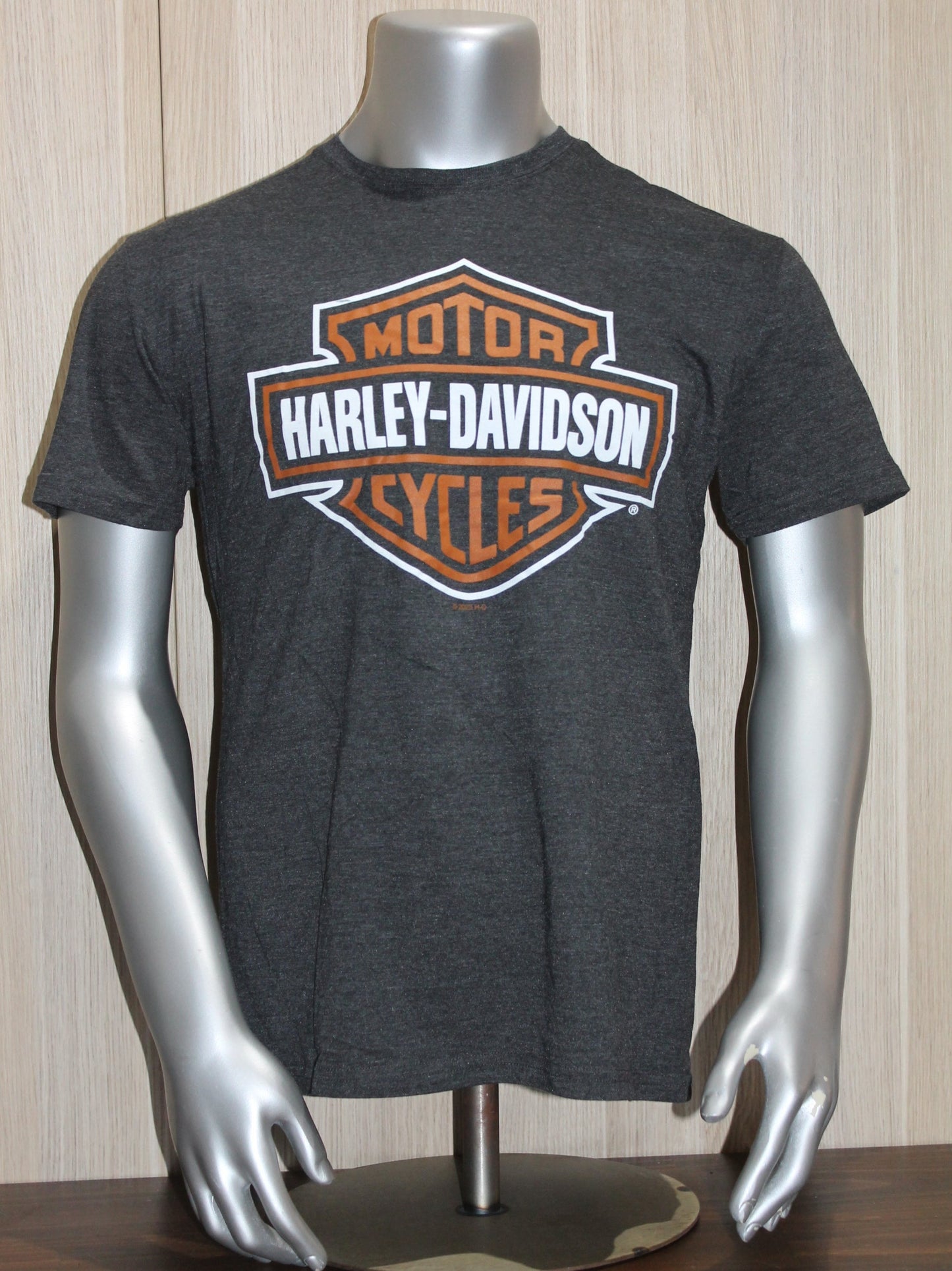 Harley-Davidson® Men's Bar & Shield Vintage Short Sleeve Tee - Black
