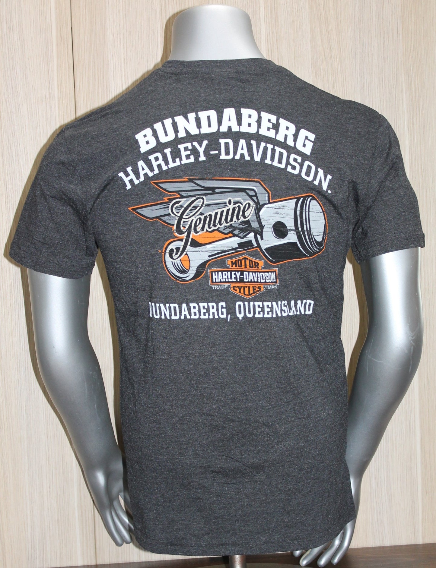 Harley-Davidson® Men's Bar & Shield Vintage Short Sleeve Tee - Black