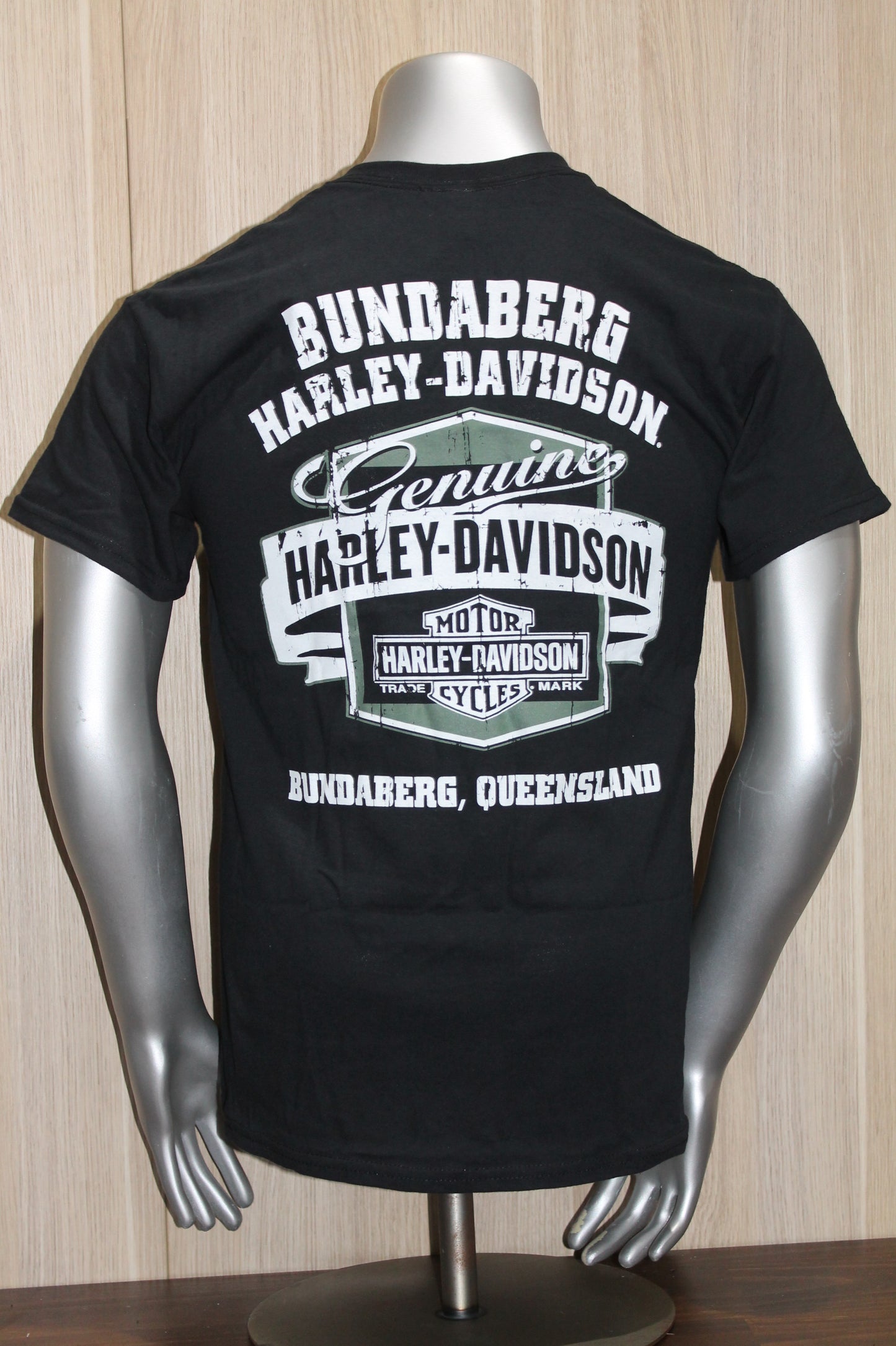 Harley-Davidson® Men's Bar & Shield Outline Short Sleeve Tee - Green