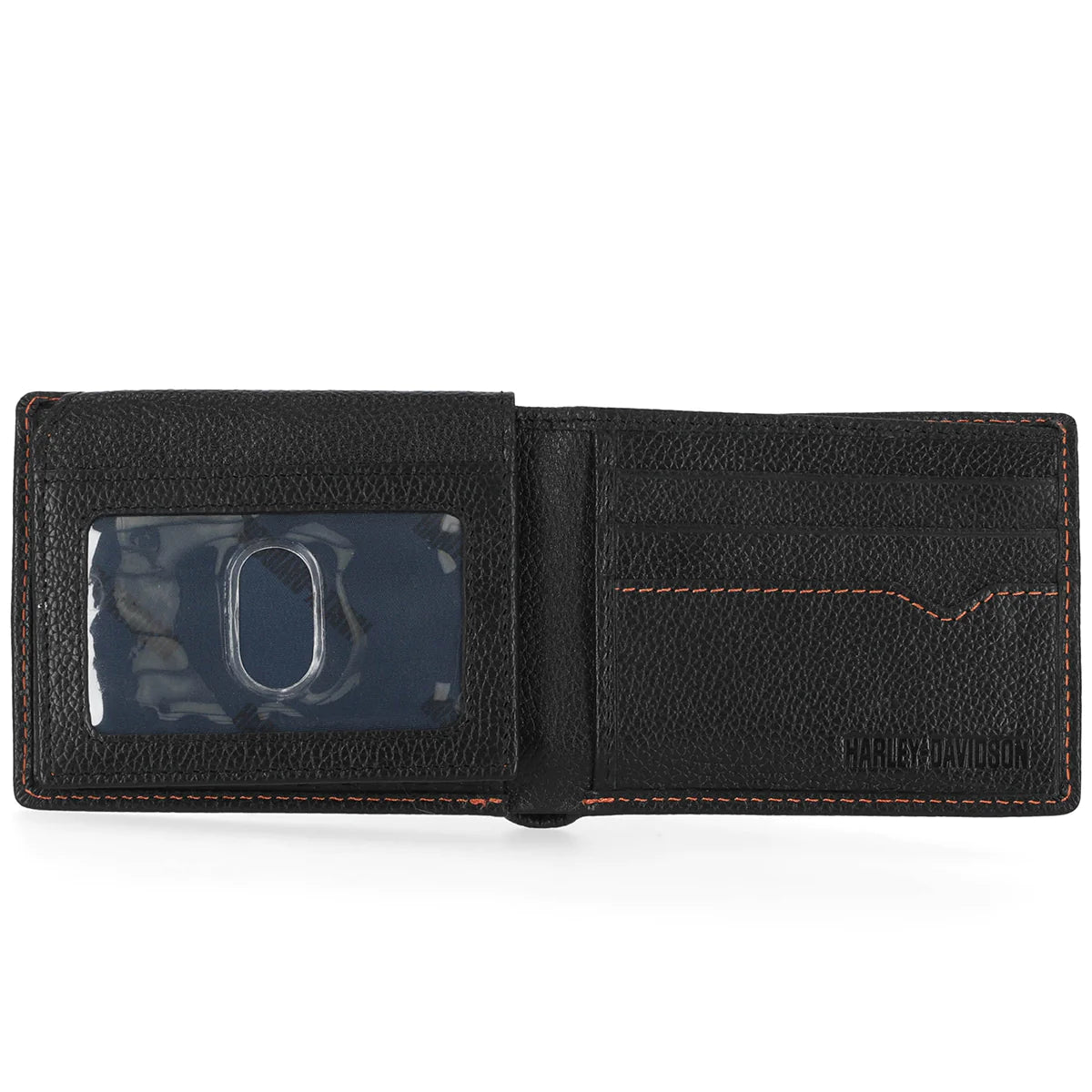 Harley-Davidson® Men's Willie G™ Skull Passcase Bill Fold Wallet