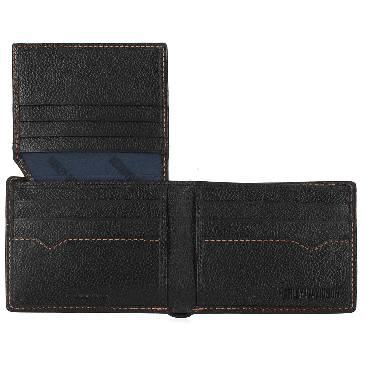 Harley-Davidson® Men's Willie G™ Skull Passcase Bill Fold Wallet