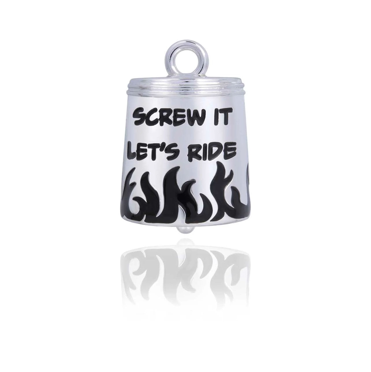 Screw It Let's Ride Road Bell - Silver