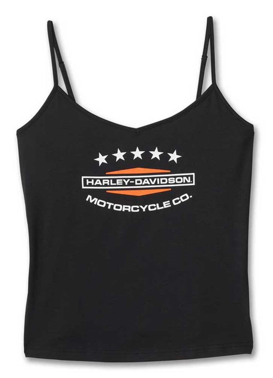 Harley-Davidson® Women's Road Racer Mesh Short Sleeve Tee - Black