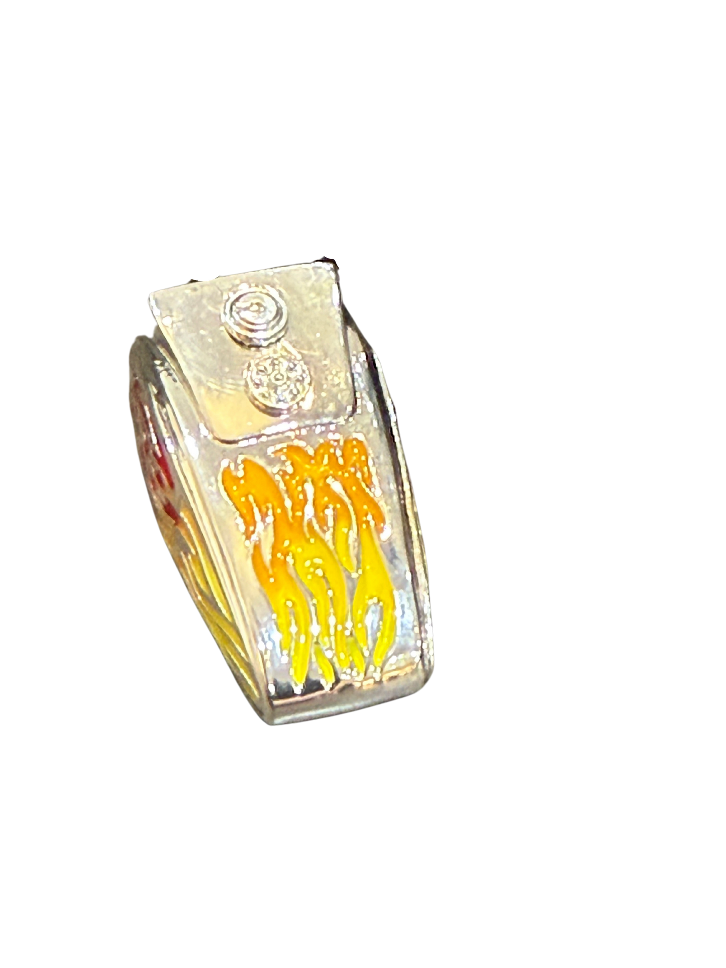 Red Flame Tank Ride Bell