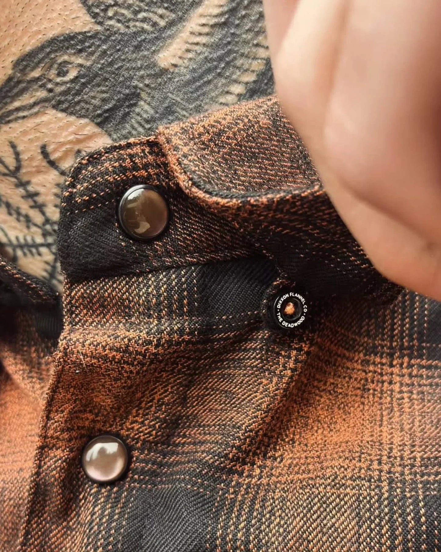 Dixxon Mens Sturgis Deadwood Flannel
