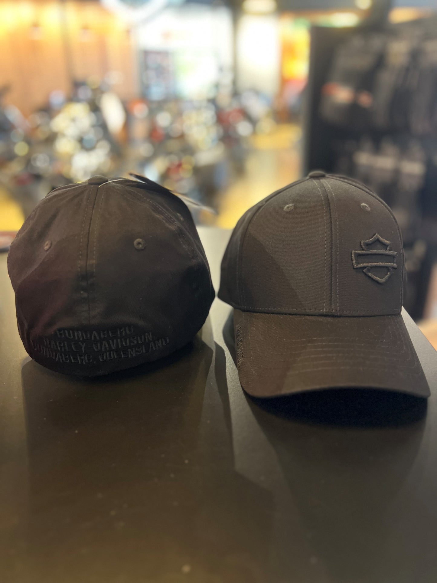 Harley-Davidson® Mo Black B&S Cap
