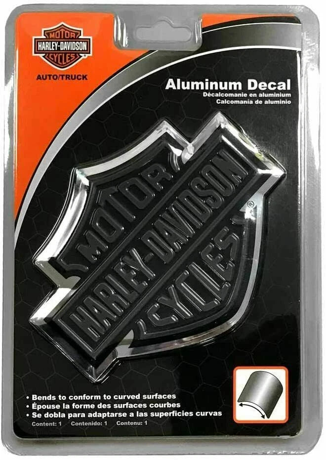 Harley-Davidson® Tone-on-Tone Aluminuin Decal