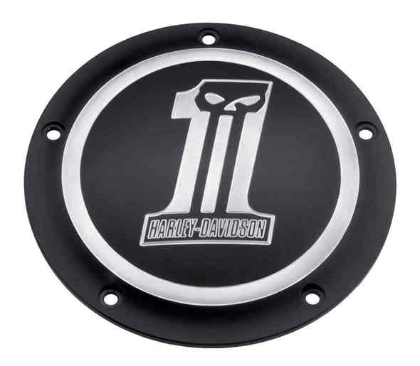 Harley-Davidson® Dark Custom #1 Skull Derby Cover - Touring Models & Trike ONLY