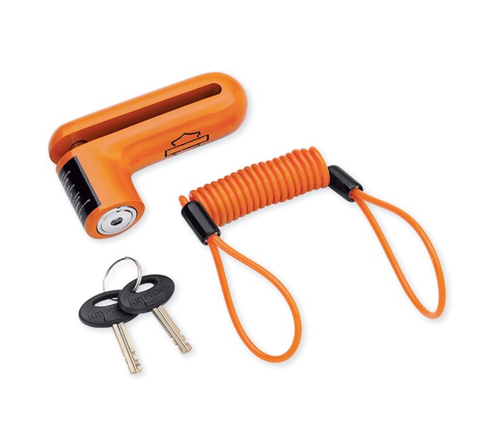 Harley-Davidson® Disc Brake Security Lock & Reminder Cord