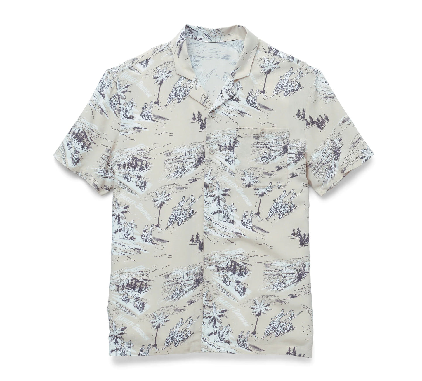 Harley-Davidson® Men's Celebration Harley Shirt - All over print