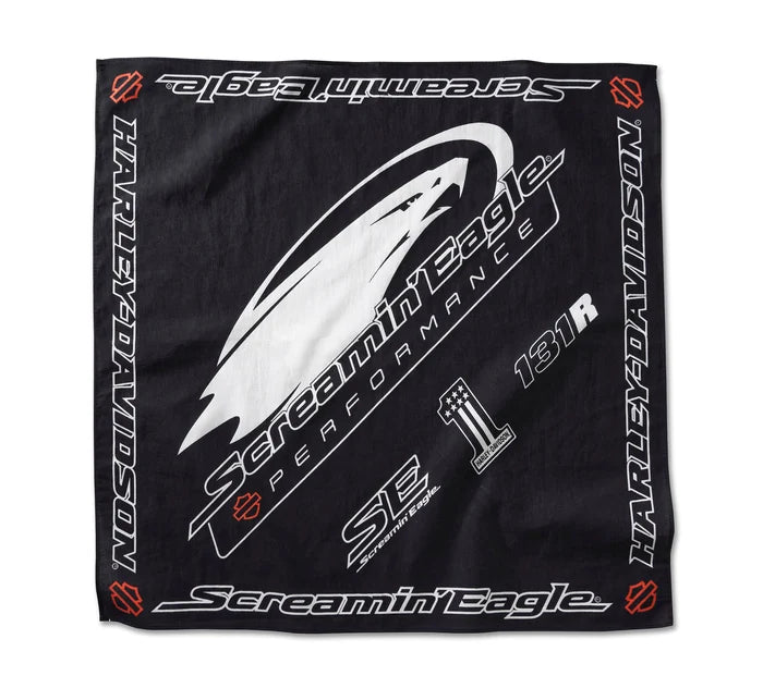 Harley-Davidson® Screamin' Eagle Bandana - Black