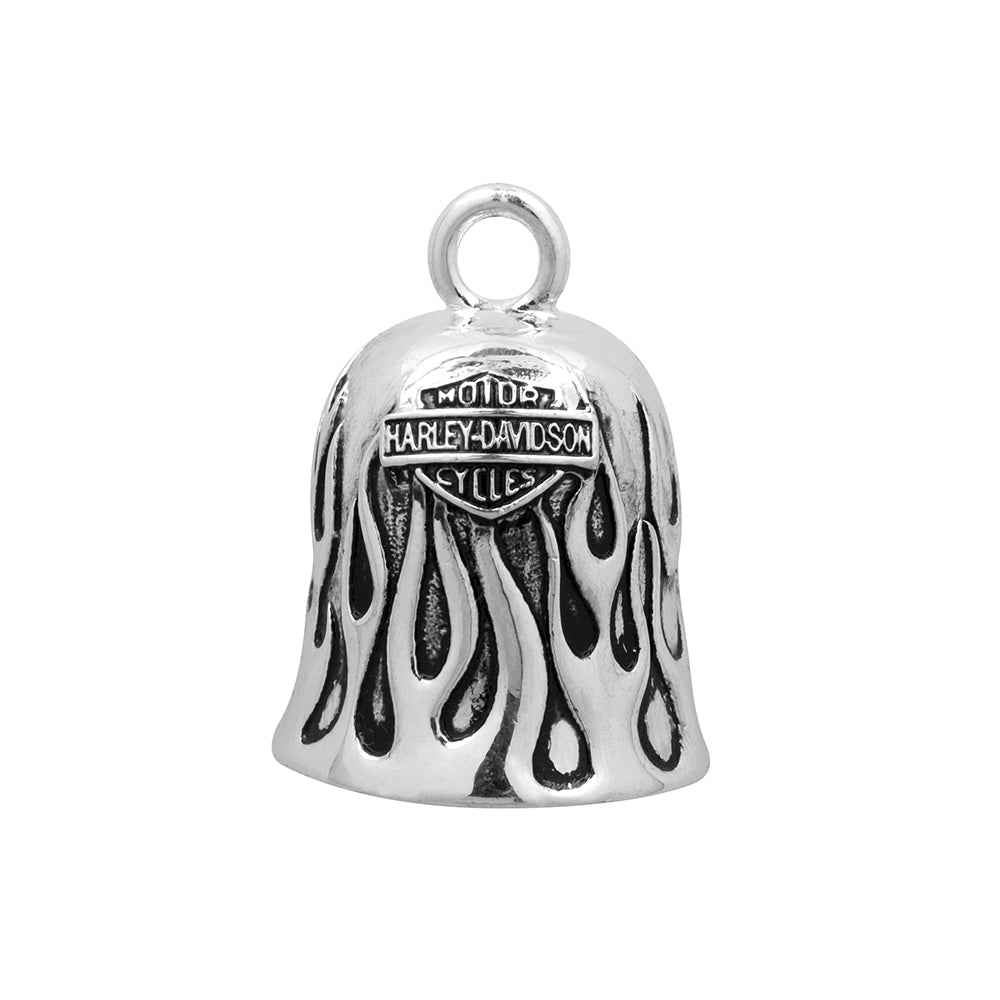 Harley-Davidson® Silver Flames Ride Bell