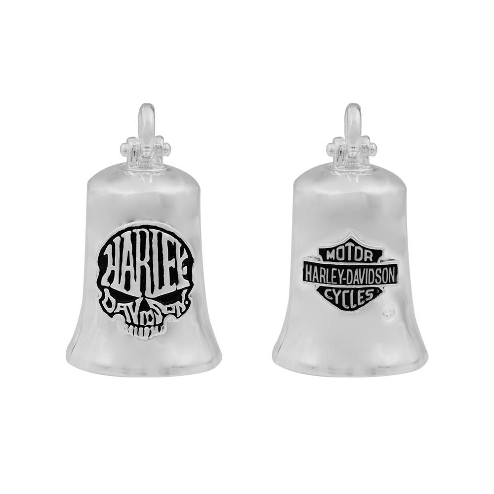 Harley-Davidson® Calavera Silver Skull Ride Bell