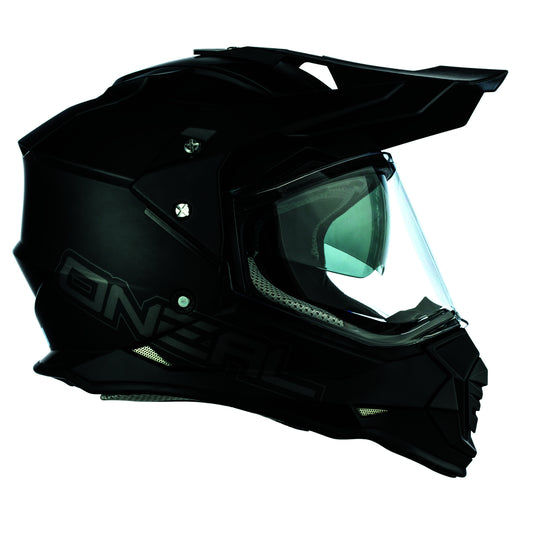 O'Neal Sierra Flat Black Adventure Helmet