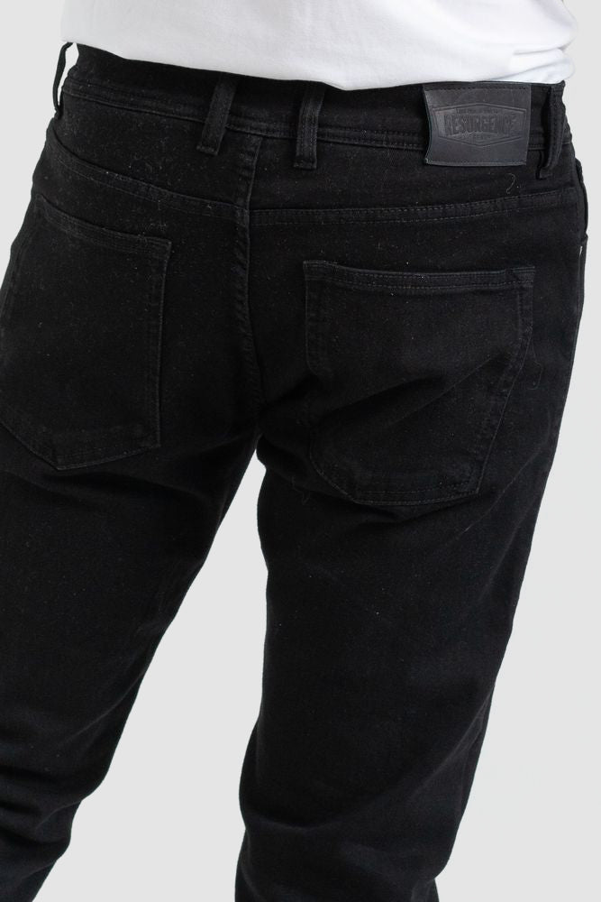 Resurgence Men’s Heritage Slim Black Riding Jeans
