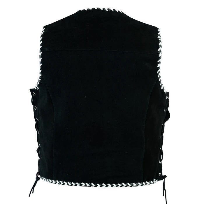 Johnny Reb Men's Springbrook Suede Vest