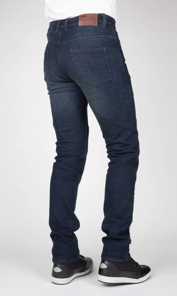 Bull-It Men's Covert Evo Blue Straight Slim Riding Jean