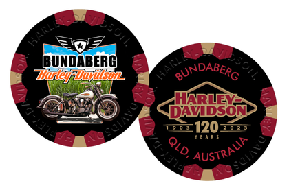 120th Anniversary Dealer Poker Chip