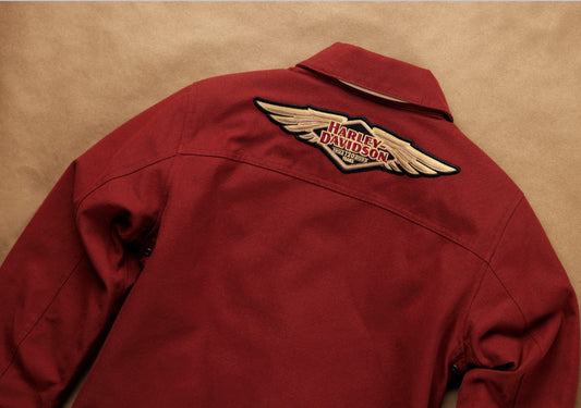 Harley-Davidson® Women's 120th Anniversary Operative Riding Shirt Jacket - Merlot