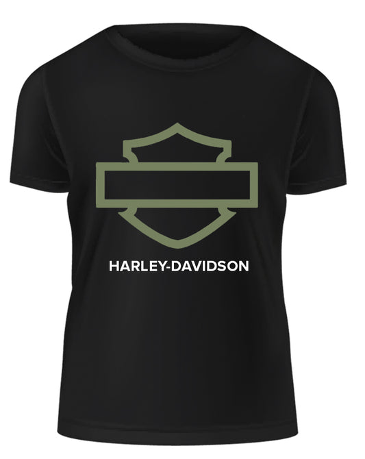 Harley-Davidson® Men's Bar & Shield Outline Short Sleeve Tee - Green