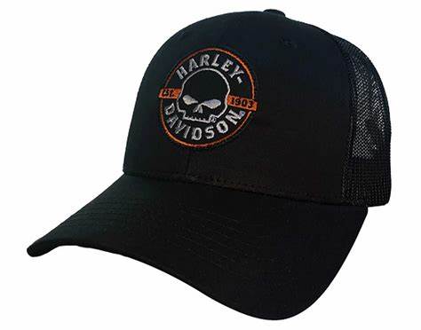 Harley-Davidson® Willie G™ Embers Trucker Cap - Black