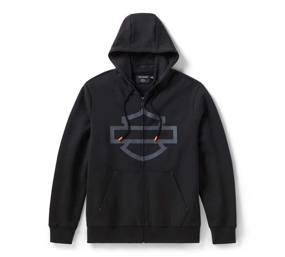 Harley-Davidson® Men's H-D® TECH Gaiter Zip Hoodie