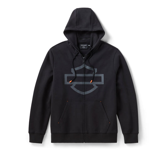 Harley-Davidson® Men's H-D® TECH Gaiter Zip Hoodie