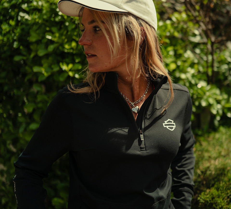 Harley-Davidson®  Women's H-D TECH 3/4 Zip Pullover