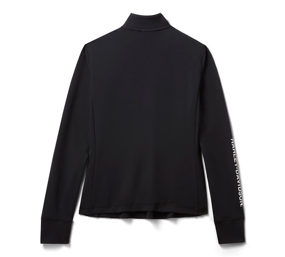 Harley-Davidson®  Women's H-D TECH 3/4 Zip Pullover