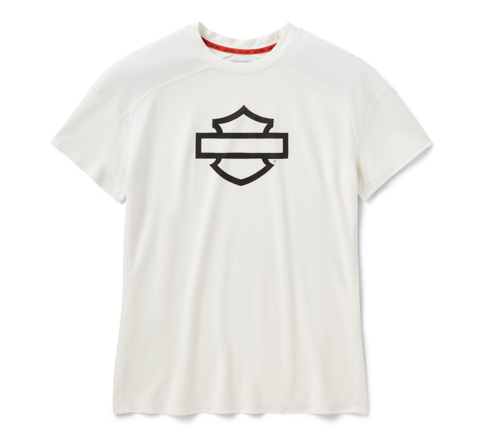 Harley-Davidson® Women's H-D® TECH Short Sleeve Top Cloud Dancer