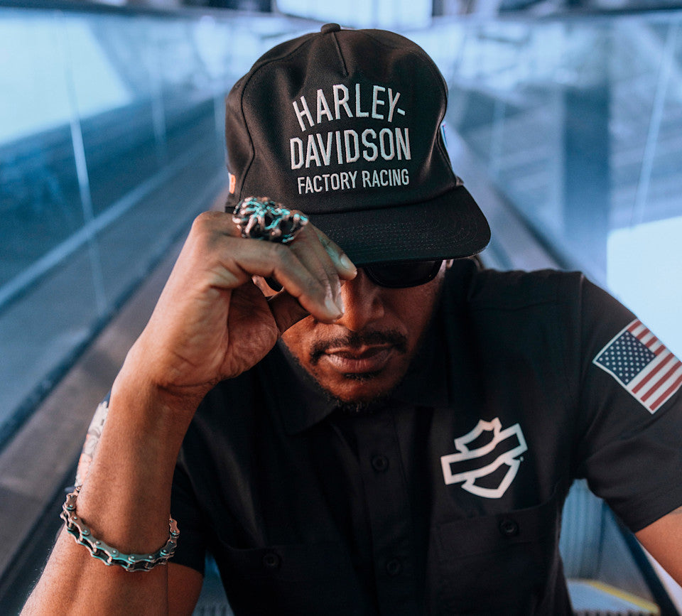 Harley-Davidson® Factory Racing Twill Baseball Cap