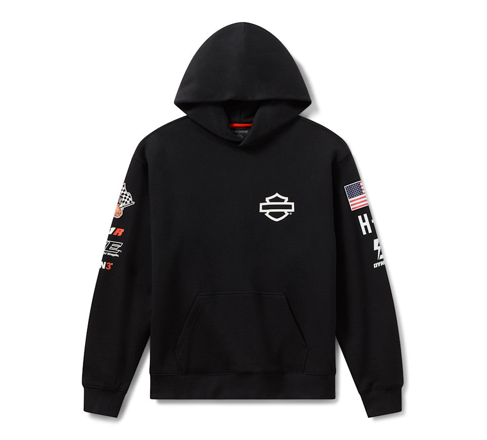 Harley-Davidson® Factory Racing Fanwear Hoodie Harley Black